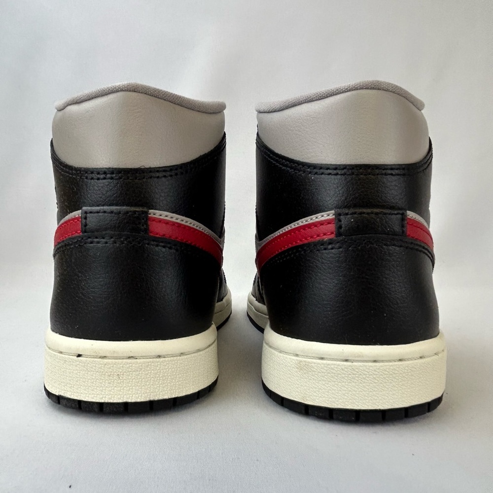 Women’s Nike Air Jordan 1 Mid Black College Grey - Size 9.5W/8M - Brand New - Picture 3 of 8